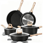 12-Piece Non-Stick Cookware Set | Granite Coating
