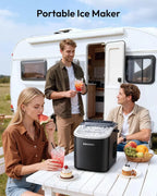 EUHOMY Portable Ice Maker – 26Lbs/Day