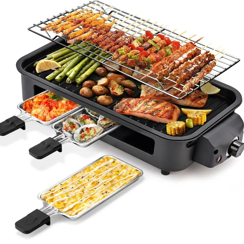 2-in-1 Electric Indoor Grill & Pan