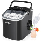 EUHOMY Portable Ice Maker – 26Lbs/Day