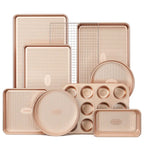 Diamond Texture Non-Stick Baking Sheet Set