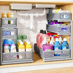 3-Tier Pull-Out Under Sink Organizer