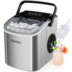 EUHOMY Portable Ice Maker – 26Lbs/Day