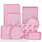 Diamond Texture Non-Stick Baking Sheet Set