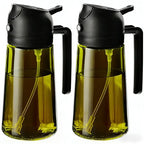 2-in-1 Olive Oil Sprayer & Dispenser