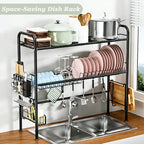 2-Tier Over Sink Kitchen Rack