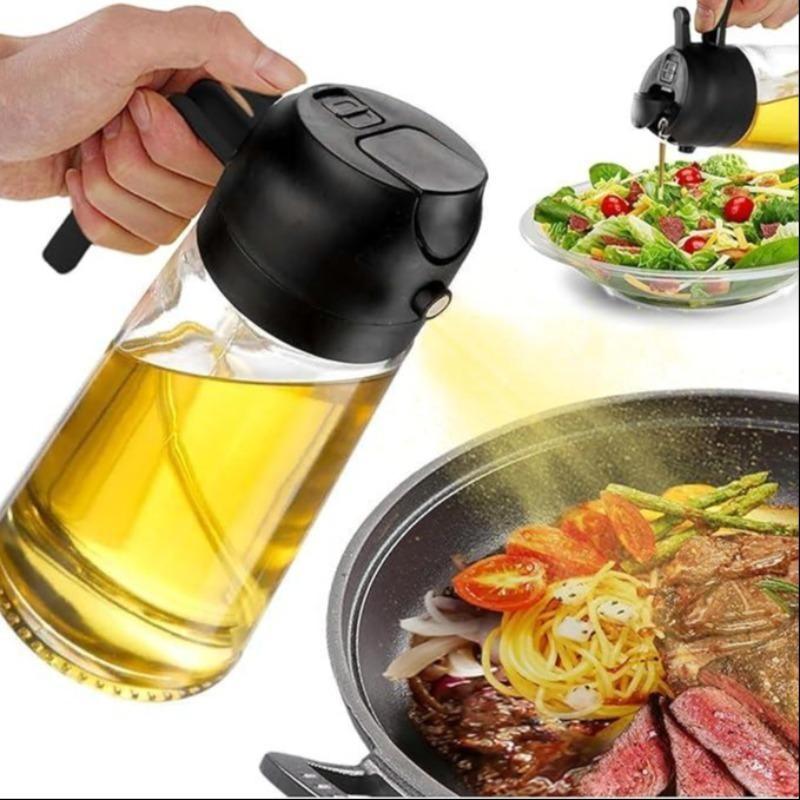 2-in-1 Olive Oil Sprayer & Dispenser