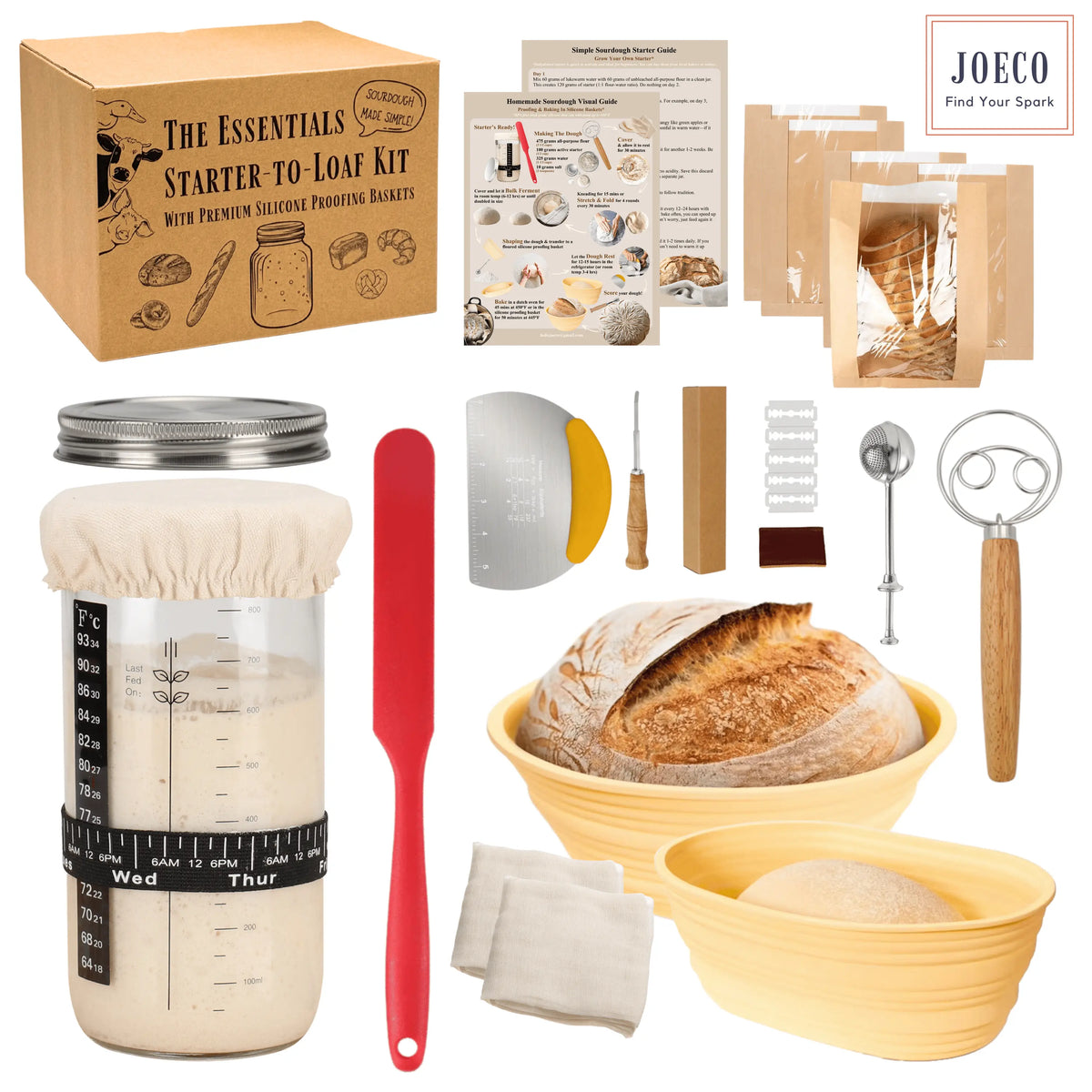Complete Sourdough Bread Baking Kit