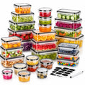 40-Piece Airtight Food Storage Containers Set