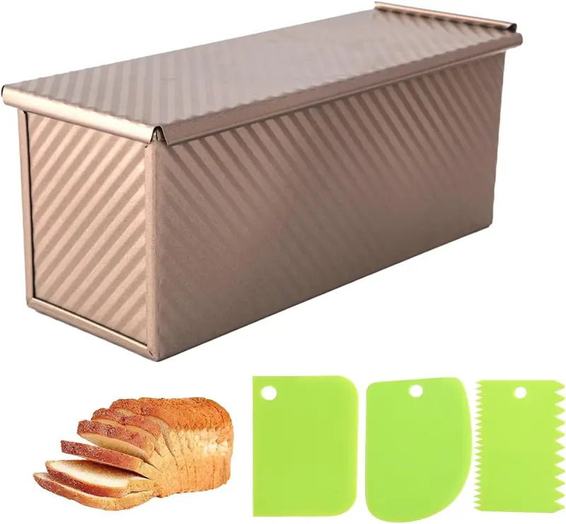 13×5 Inch Pullman Loaf Pan with Lid