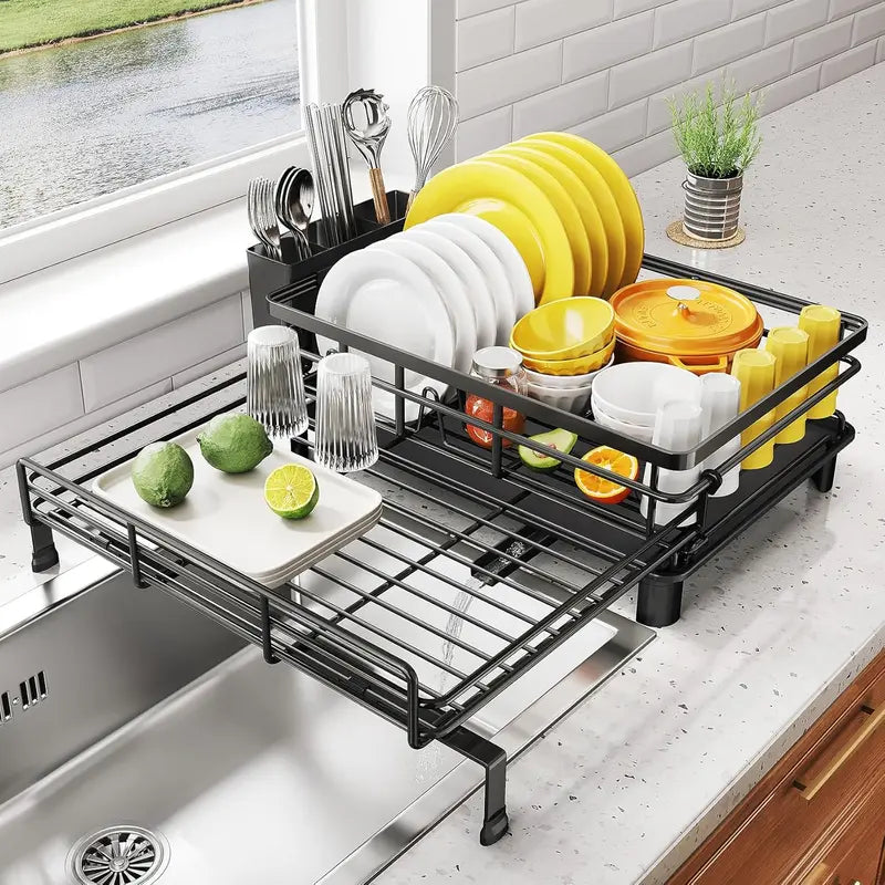 Expandable Kitchen Sink Dish Rack