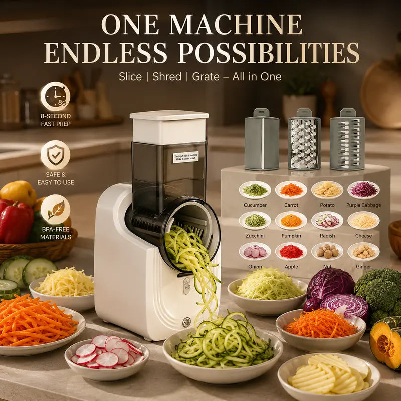 3-in-1 Electric Vegetable Slicer