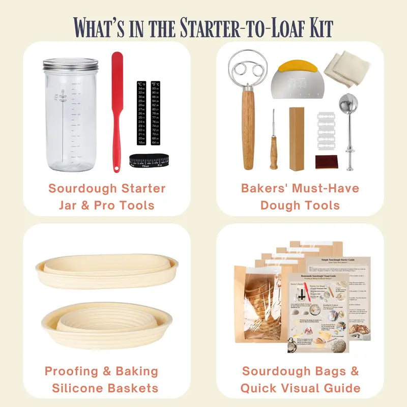 Complete Sourdough Bread Baking Kit