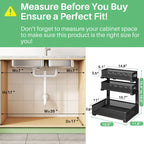 3-Tier Pull-Out Under Sink Organizer