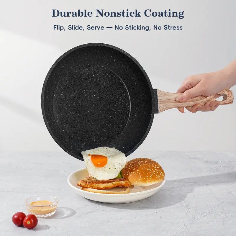 12-Piece Non-Stick Cookware Set | Granite Coating
