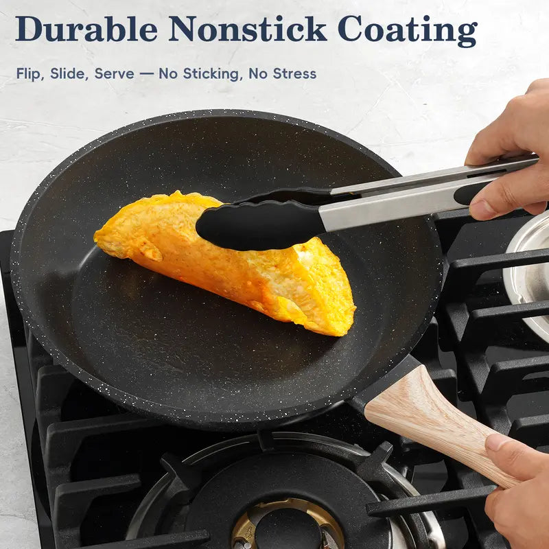 12-Piece Non-Stick Cookware Set | Granite Coating