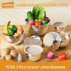 6-Piece Mixing Bowl Set with Lids