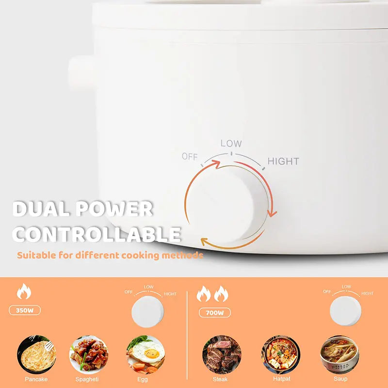 Olayks Portable Electric Hot Pot – Cook Anywhere