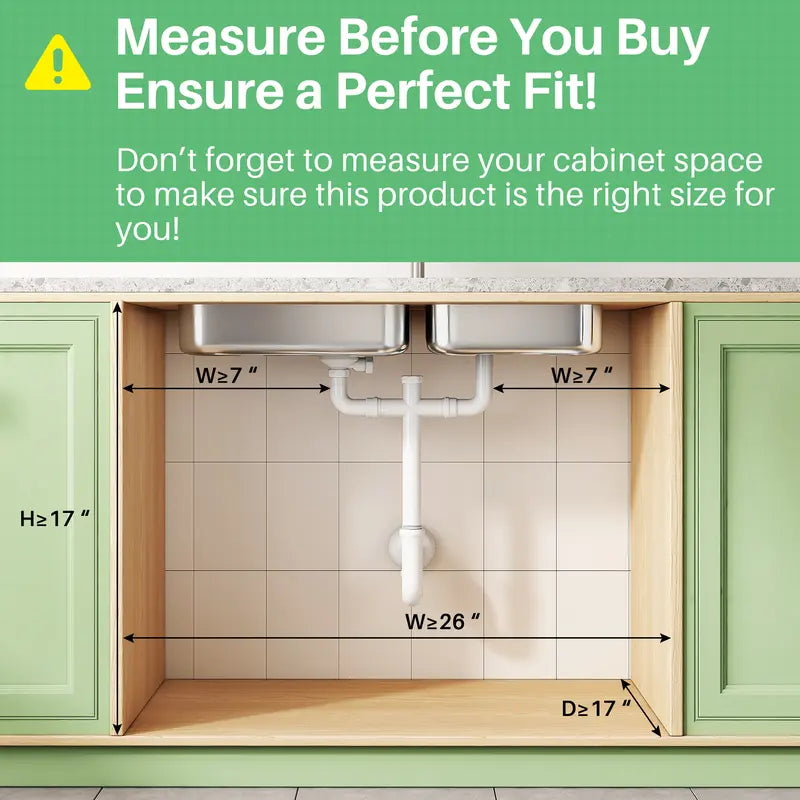 3-Tier Pull-Out Under Sink Organizer