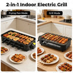 2-in-1 Electric Indoor Grill & Pan