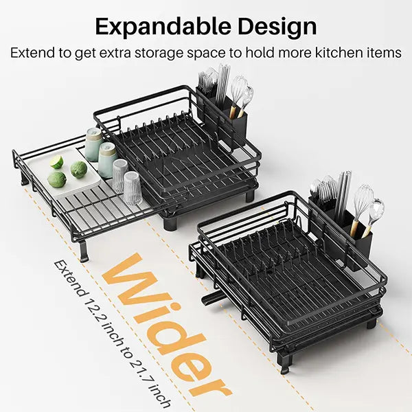 Expandable Kitchen Sink Dish Rack