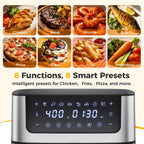 Sweetcrispy 6.34QT Air Fryer – Crispy Cooking with Less Oil
