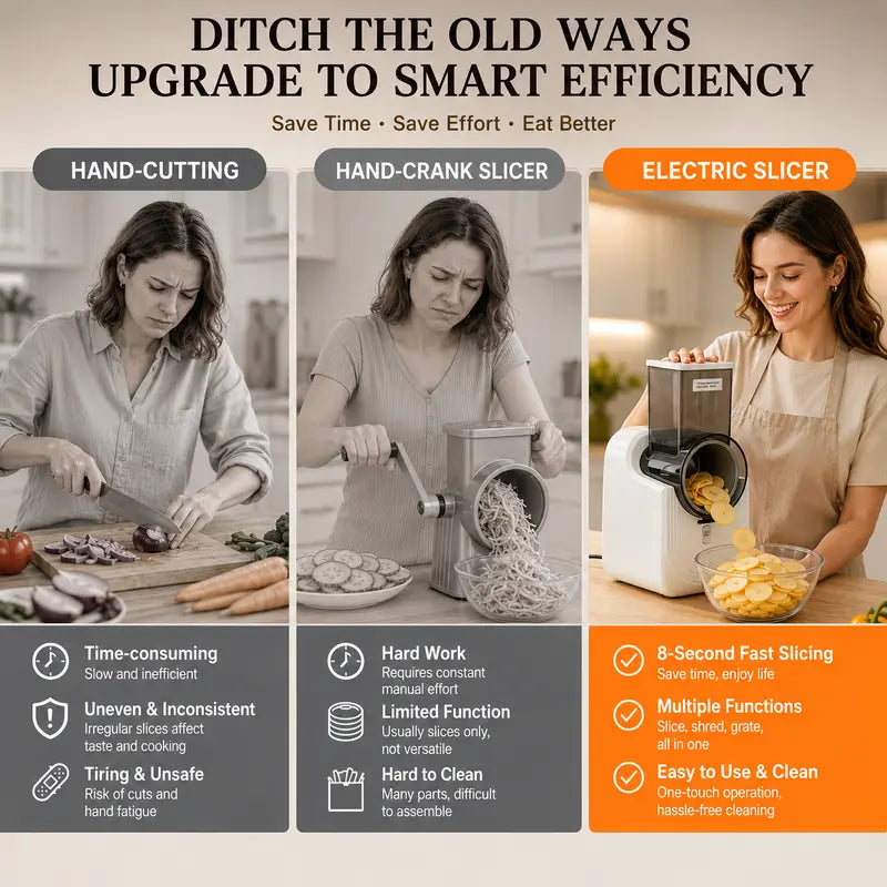 3-in-1 Electric Vegetable Slicer