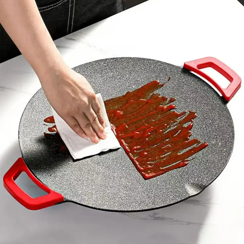 Portable Smokeless Indoor Grill Pan