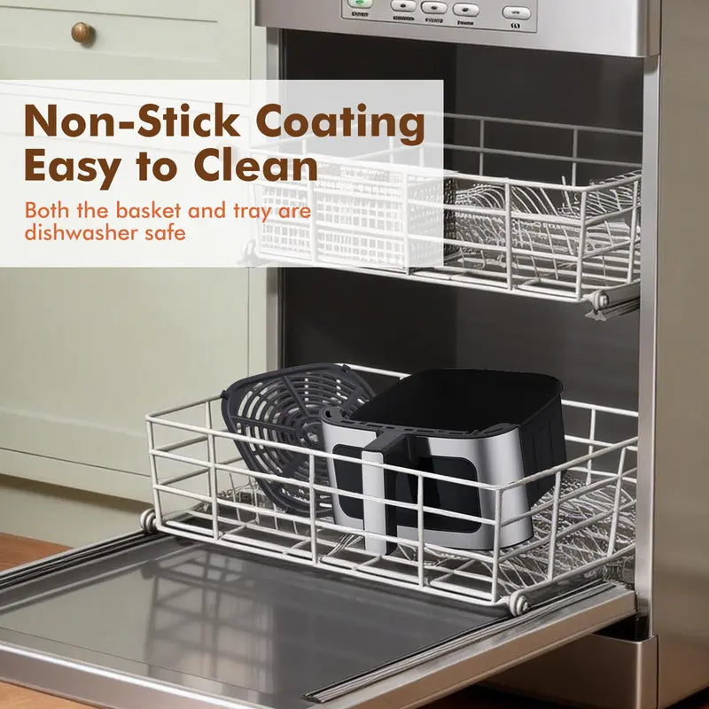 Sweetcrispy 6.34QT Air Fryer – Crispy Cooking with Less Oil