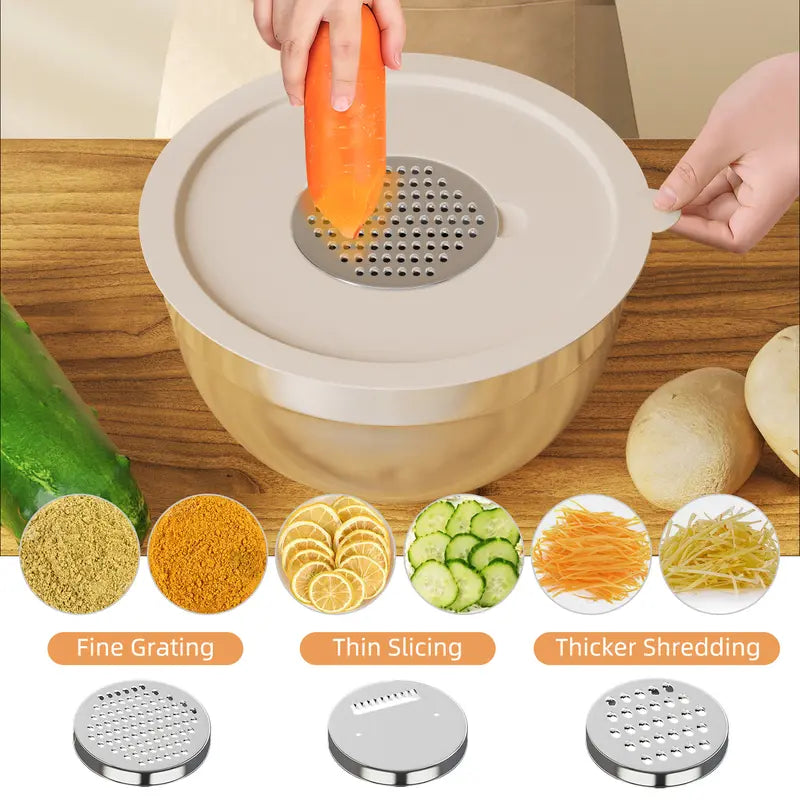 6-Piece Mixing Bowl Set with Lids
