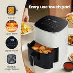 Sweetcrispy 6.34 QT Digital Air Fryer – 12-in-1 Multi-Function