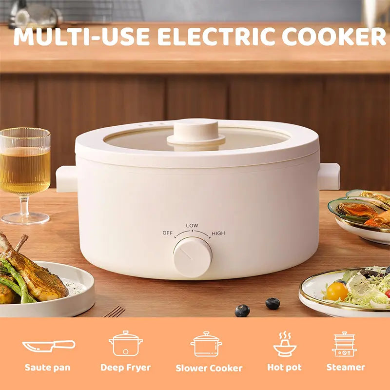 Olayks Portable Electric Hot Pot – Cook Anywhere