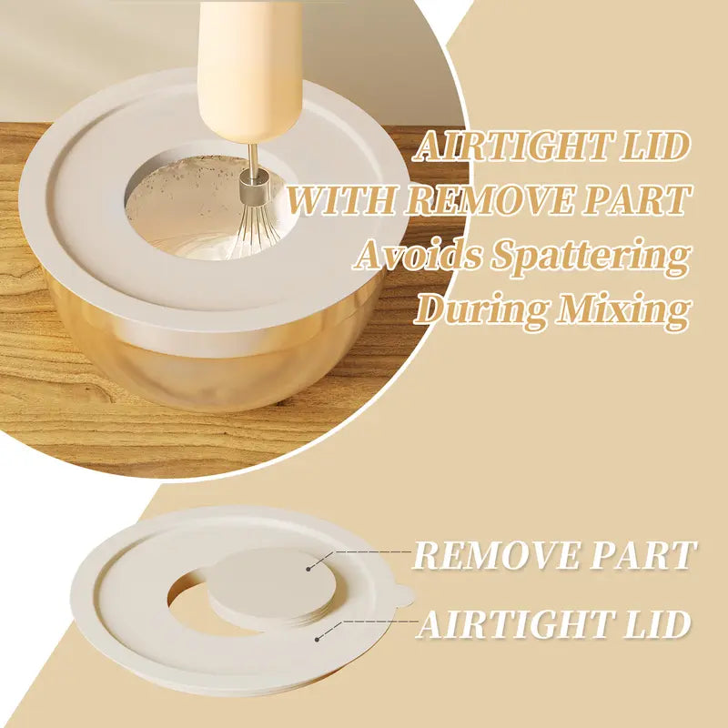 6-Piece Mixing Bowl Set with Lids