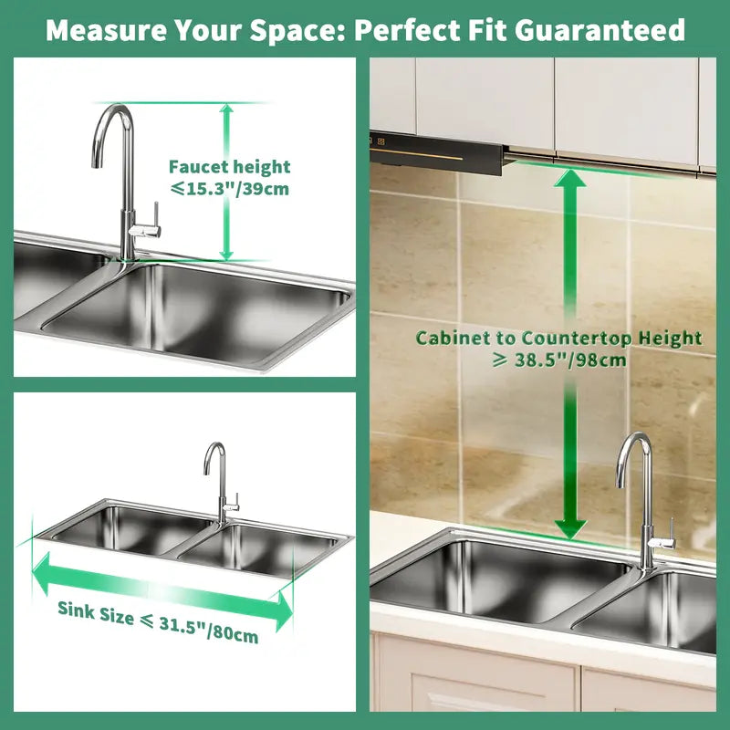 2-Tier Over Sink Kitchen Rack