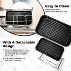 2-in-1 Electric Indoor Grill & Pan