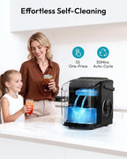 EUHOMY Portable Ice Maker – 26Lbs/Day