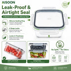 40-Piece Airtight Food Storage Containers Set