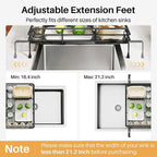 Expandable Kitchen Sink Dish Rack