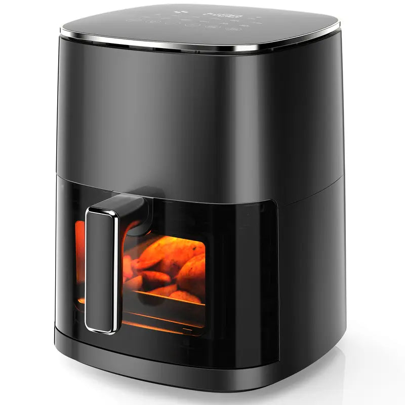 Sweetcrispy 6.34 QT Digital Air Fryer – 12-in-1 Multi-Function
