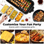2-in-1 Electric Indoor Grill & Pan