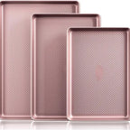 Diamond Texture Non-Stick Baking Sheet Set