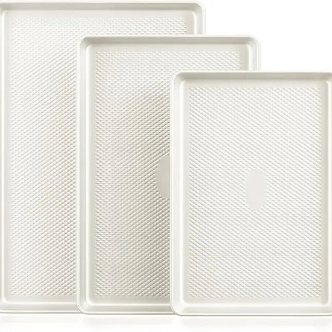 Diamond Texture Non-Stick Baking Sheet Set