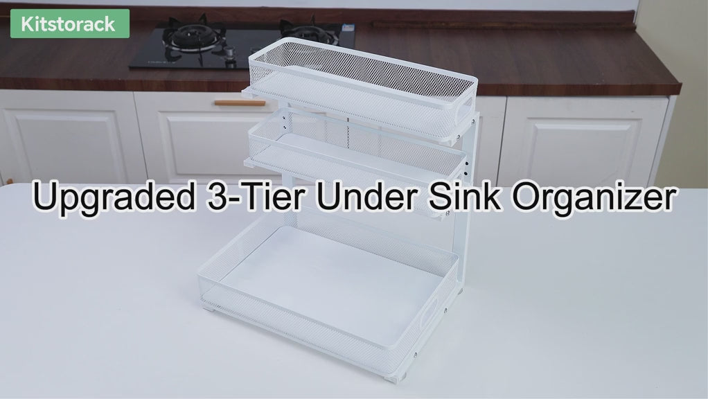 3-Tier Pull-Out Under Sink Organizer