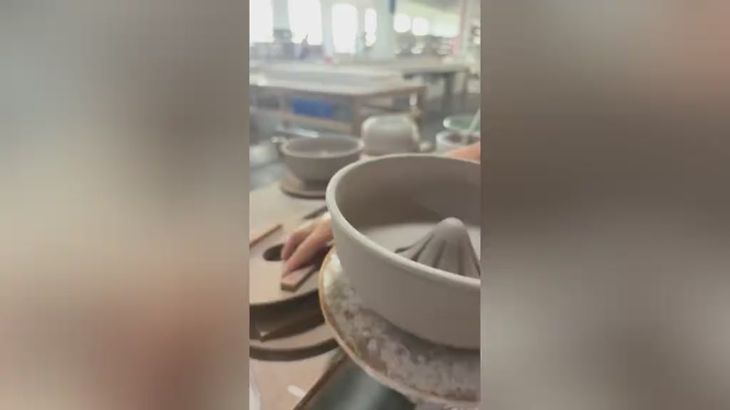 Self-Spinning Berry Washing Bowl